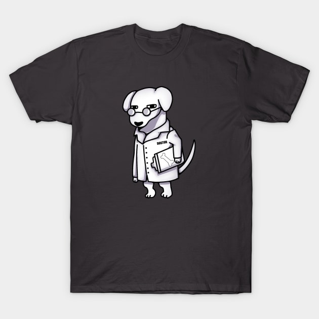 Funny Doctor Dog, Dog Lover T-Shirt by dukito